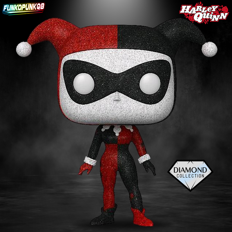 harley quinn with boombox pop