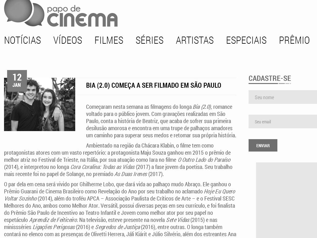 Papo de Cinema