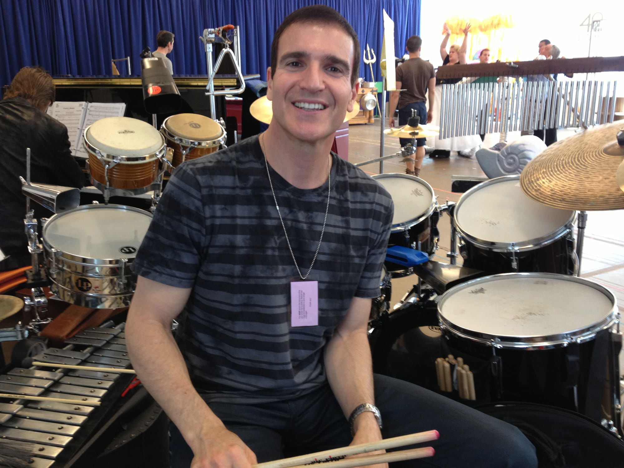 Rehearsals for The Little Mermaid NYC 42nd Street Studios