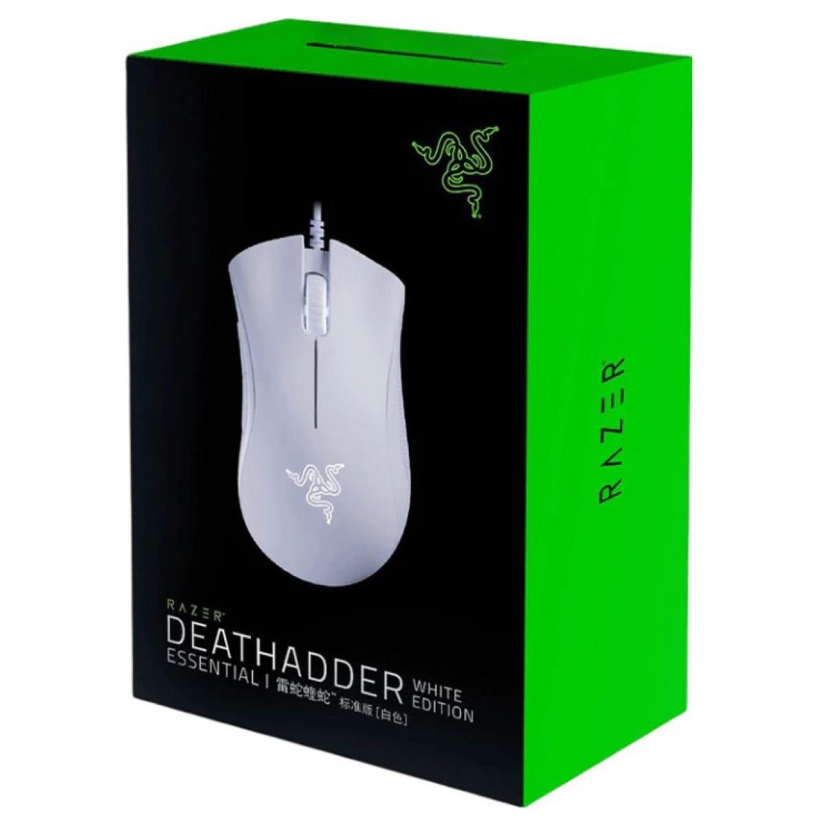 Razer DeathAdder Essential Optical Wired 5 Button USB - (White Edition)