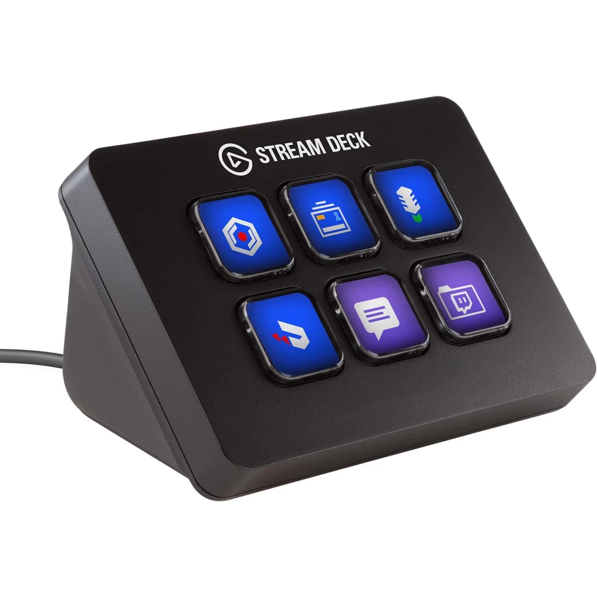 Elgato Stream Deck Mini - Live Content Creation Controller with 6 customizable LCD keys