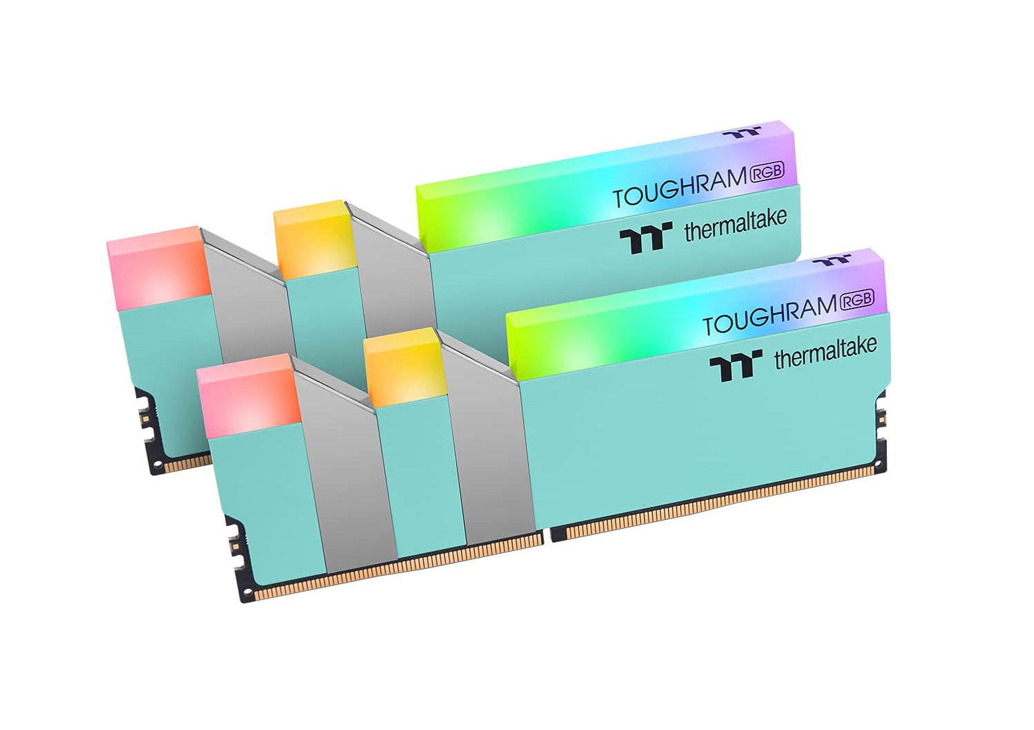 Thermaltake TOUGHRAM RGB Memory DDR4 3600MHz 16GB (8GB x2)-Turquoise