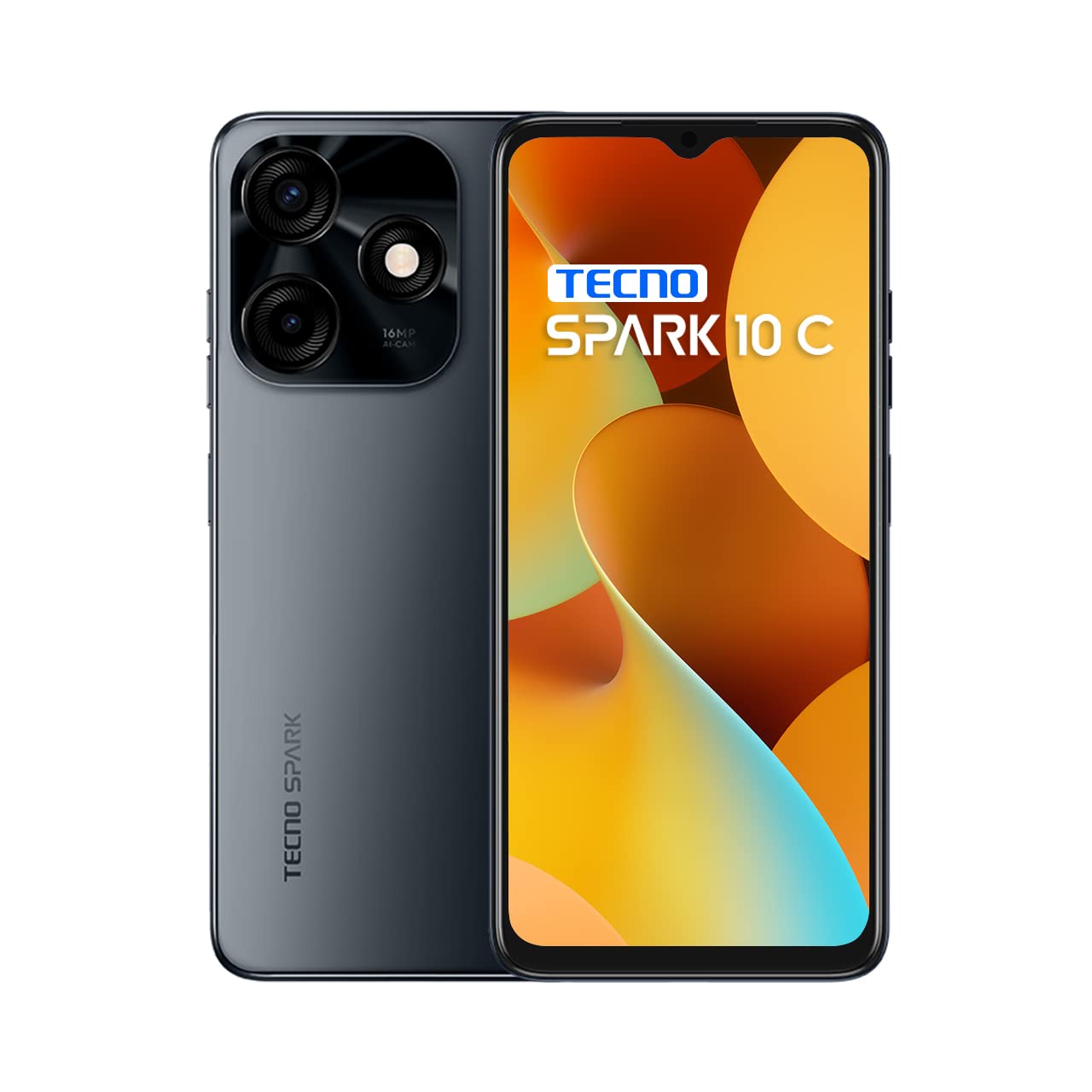 Tecno Spark 10C (Meta Black,8GB RAM,128GB Storage)|16GB Expandable RAM |90Hz Refresh Rate 6.56