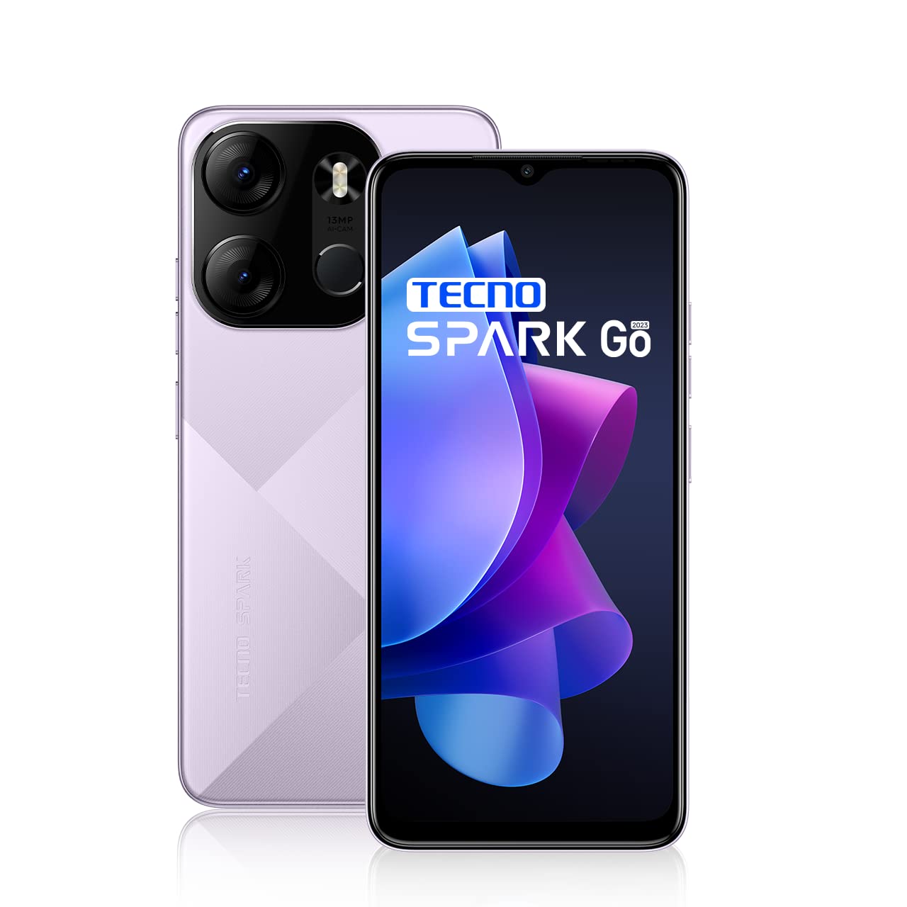 Tecno Spark Go 2023 (Nebula Purple, 3GB RAM,64GB Storage) | 5000mAh Battery | 6.56