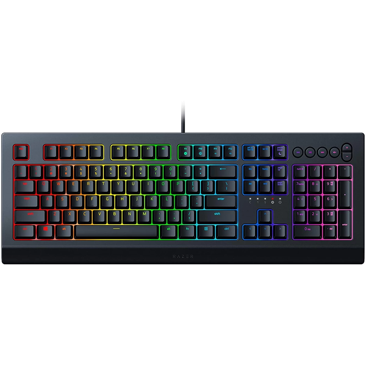 Razer Cynosa V2 Gaming Keyboard: Customizable Chroma RGB Lighting  Individually Backlit Keys  Spill-Resistant DesignTrue RGB Gaming