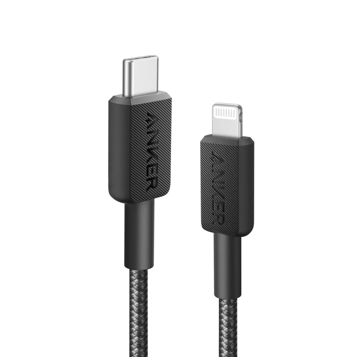 Anker 322 USB-C to Lightning Braided Cable (0.9m) - Black