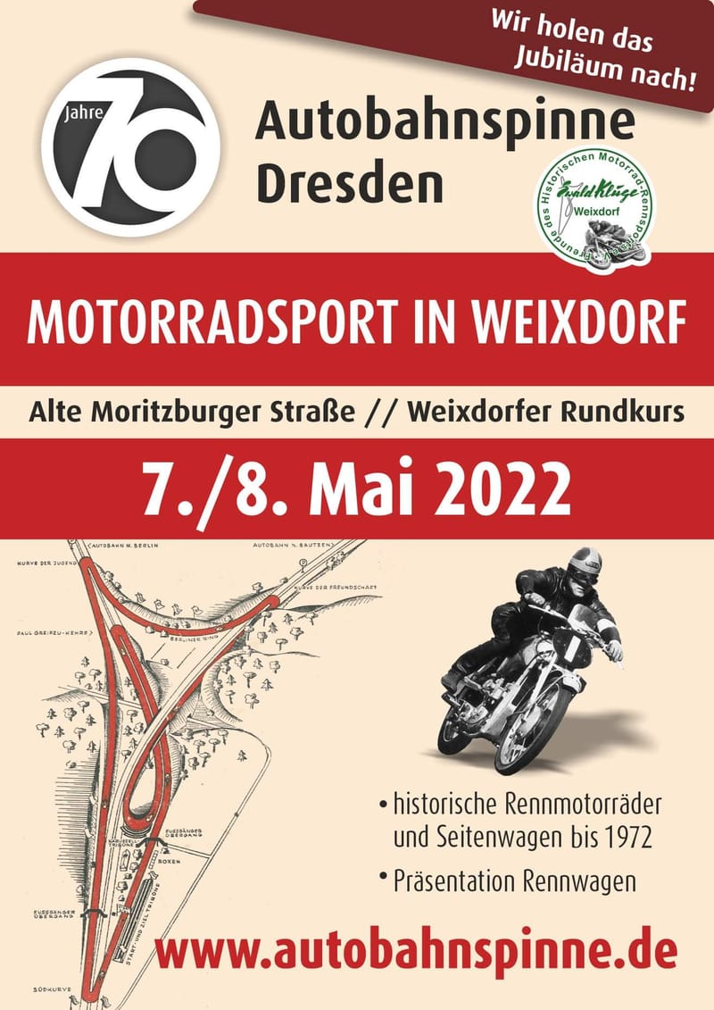 70 Jahre Autobahnspinne Weixdorf