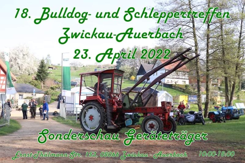 18. Bulldog- und Schleppertreffen Zwickau-Auerbach