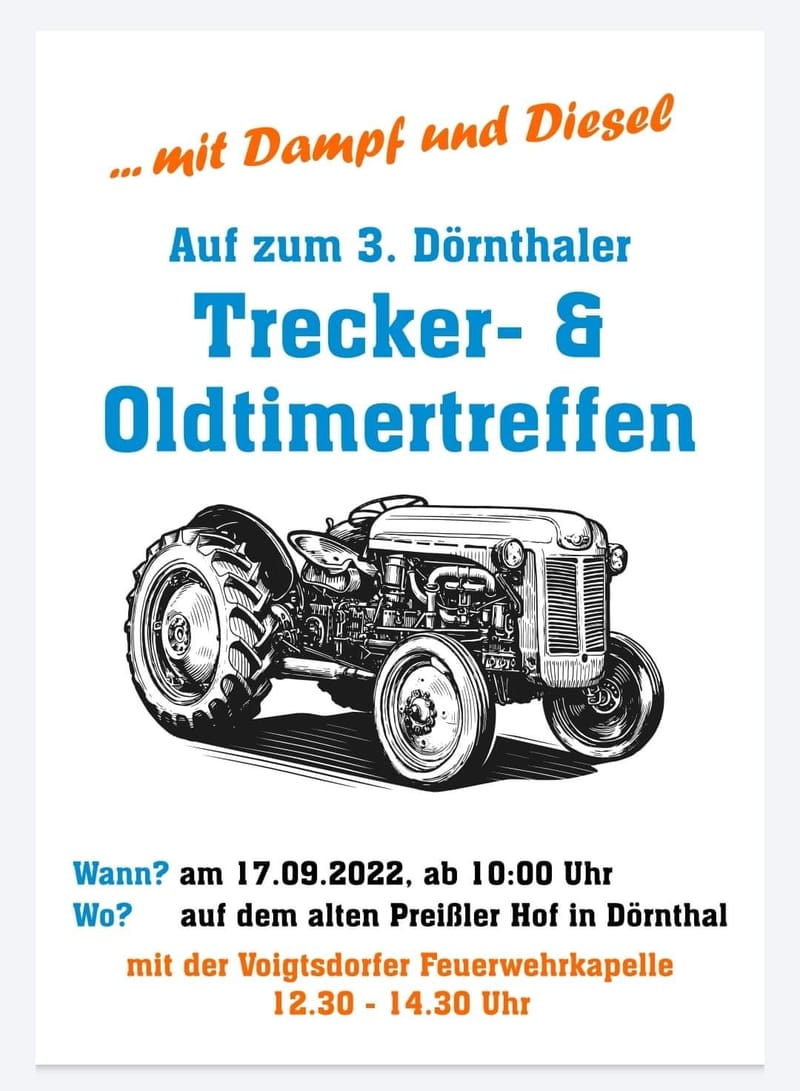 3. Dörnthaler Trecker- & Oldtimertreffen