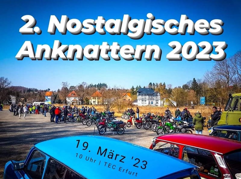 Nostalgisches Anknattern T.E.C. Erfurt