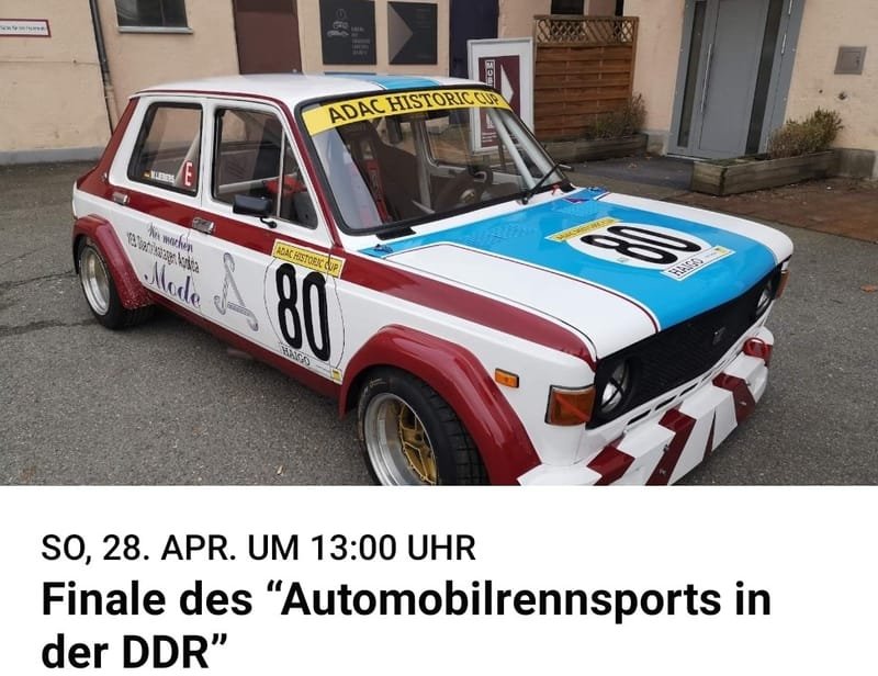 Finale des “Automobilrennsports in der DDR”