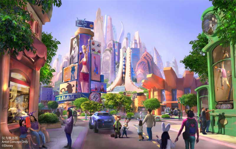 Zootopia Ride Disneyland Shanghai