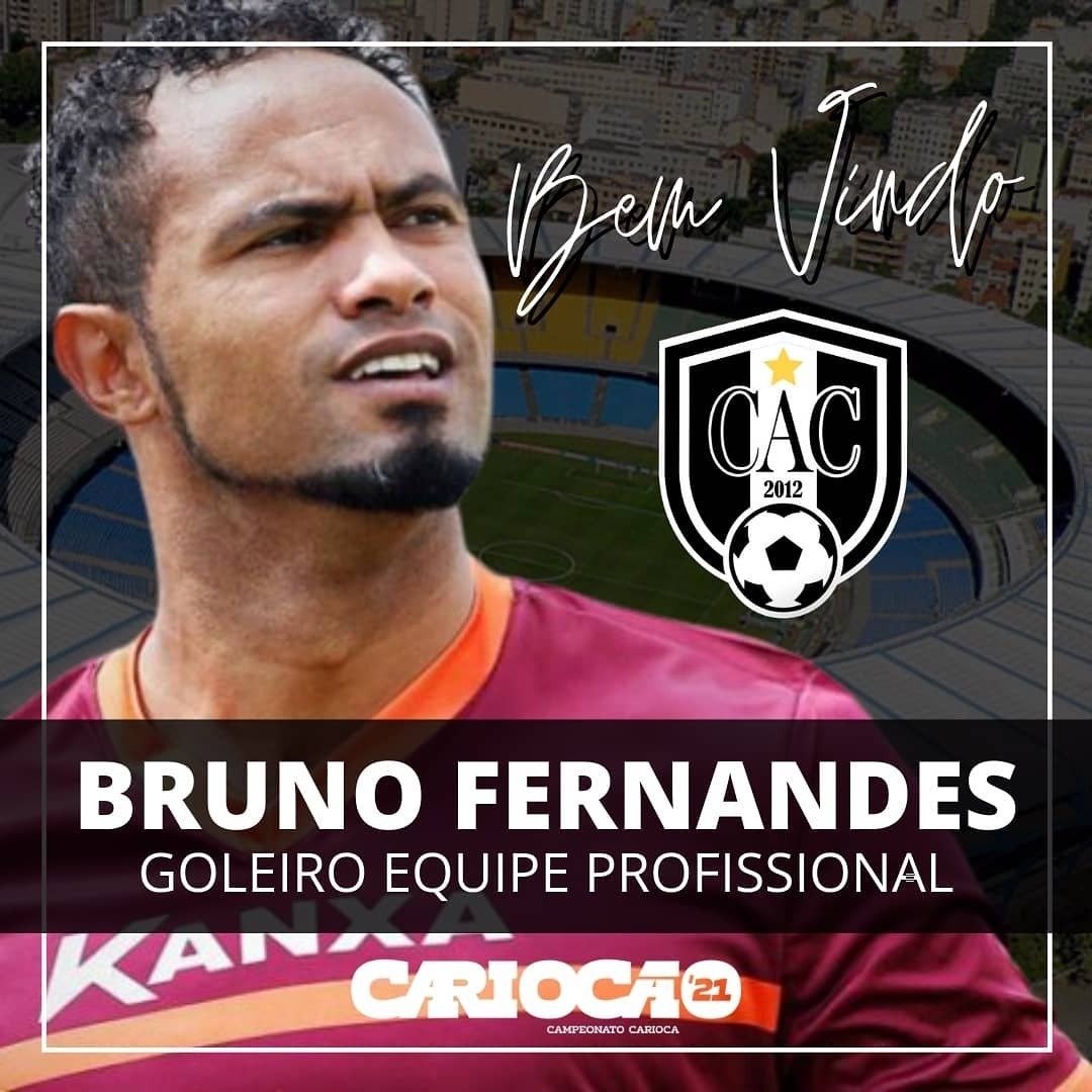 Goleiro Bruno, ex- Flamengo, é anunciado pelo clube Atlético Carioca para jogar a série C do Carioca