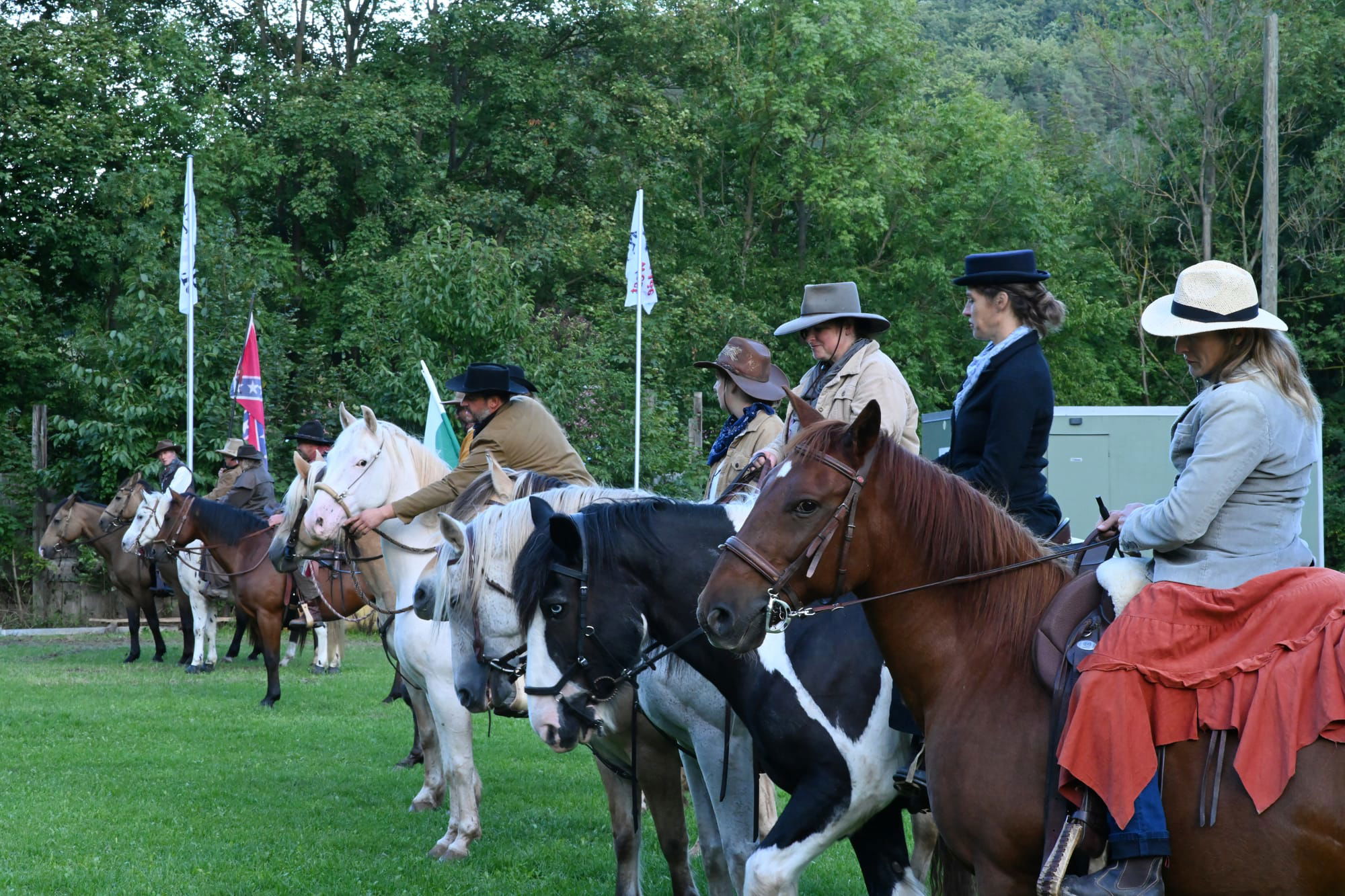 das startende Teilnehmerfeld