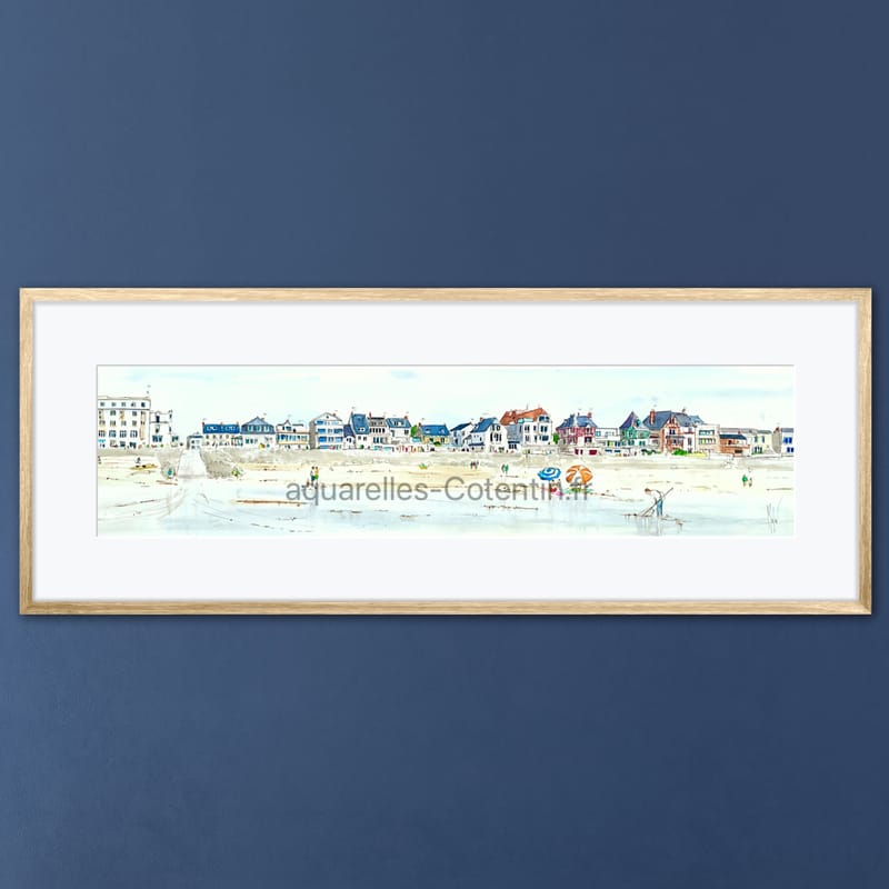 JEAN SUZANNE, Monotype original rehaussé à l'aquarelle