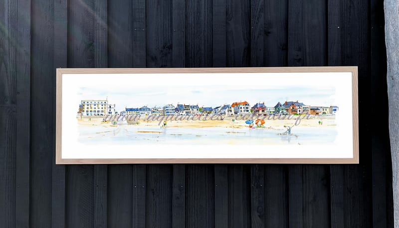 JEAN SUZANNE, Serigraphie rehaussée à l'aquarelle, 1991