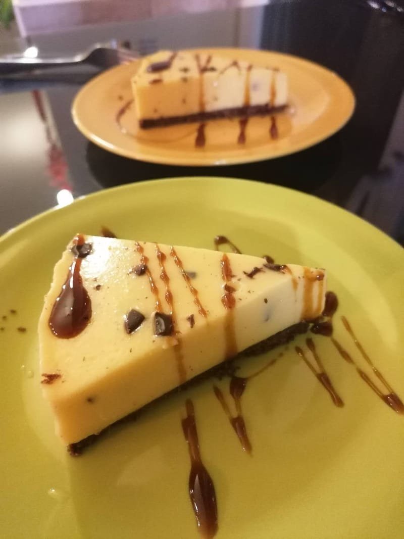 Cheesecake di mango 芒果慕斯蛋糕