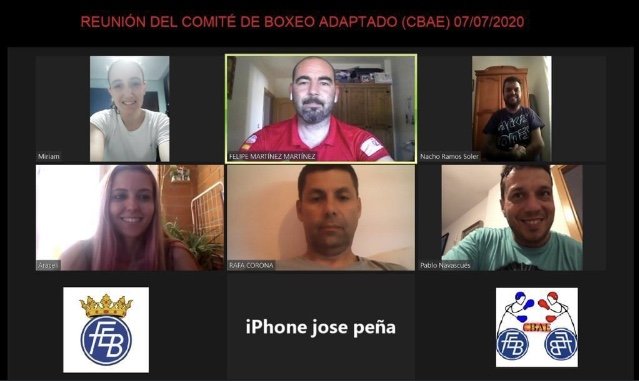 Reunión Comité de Boxeo Adaptado Español