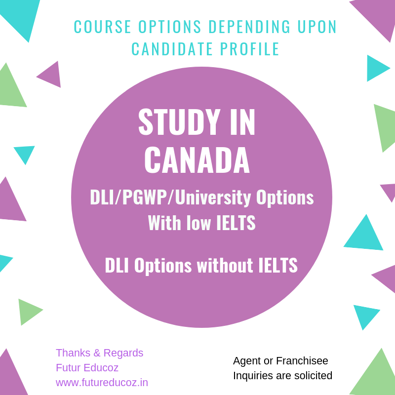 Study in Canada with/without IELTS