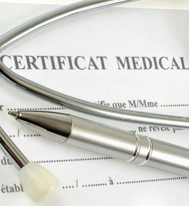 Fin du certificat médical obligatoire