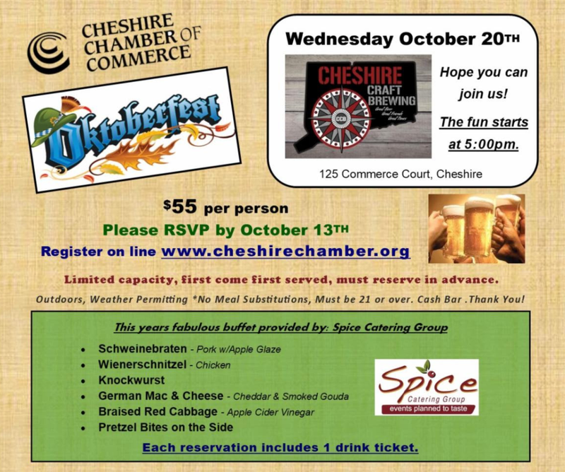 Oktoberfest - Hosted by Cheshire Chamber of Commerce