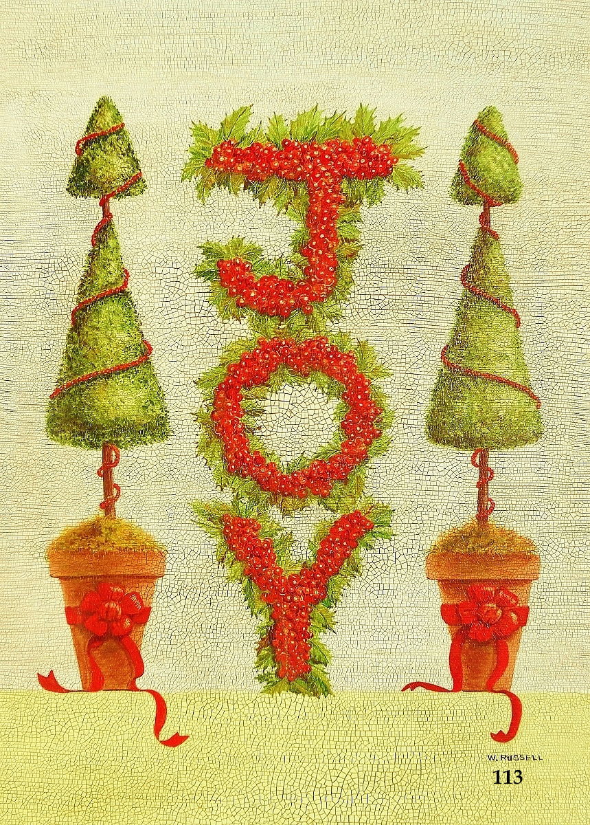 Holiday JOY Topiary