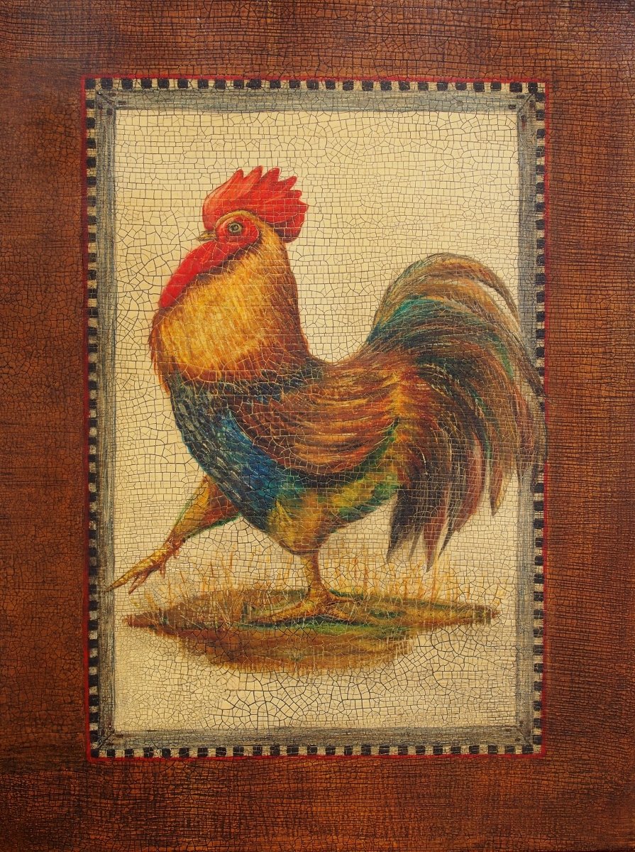 Wake Up Call Folk Art Rooster