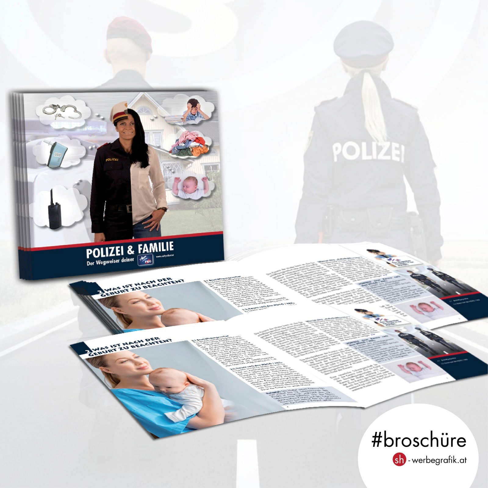 Broschüre "Polizei & Familie!
