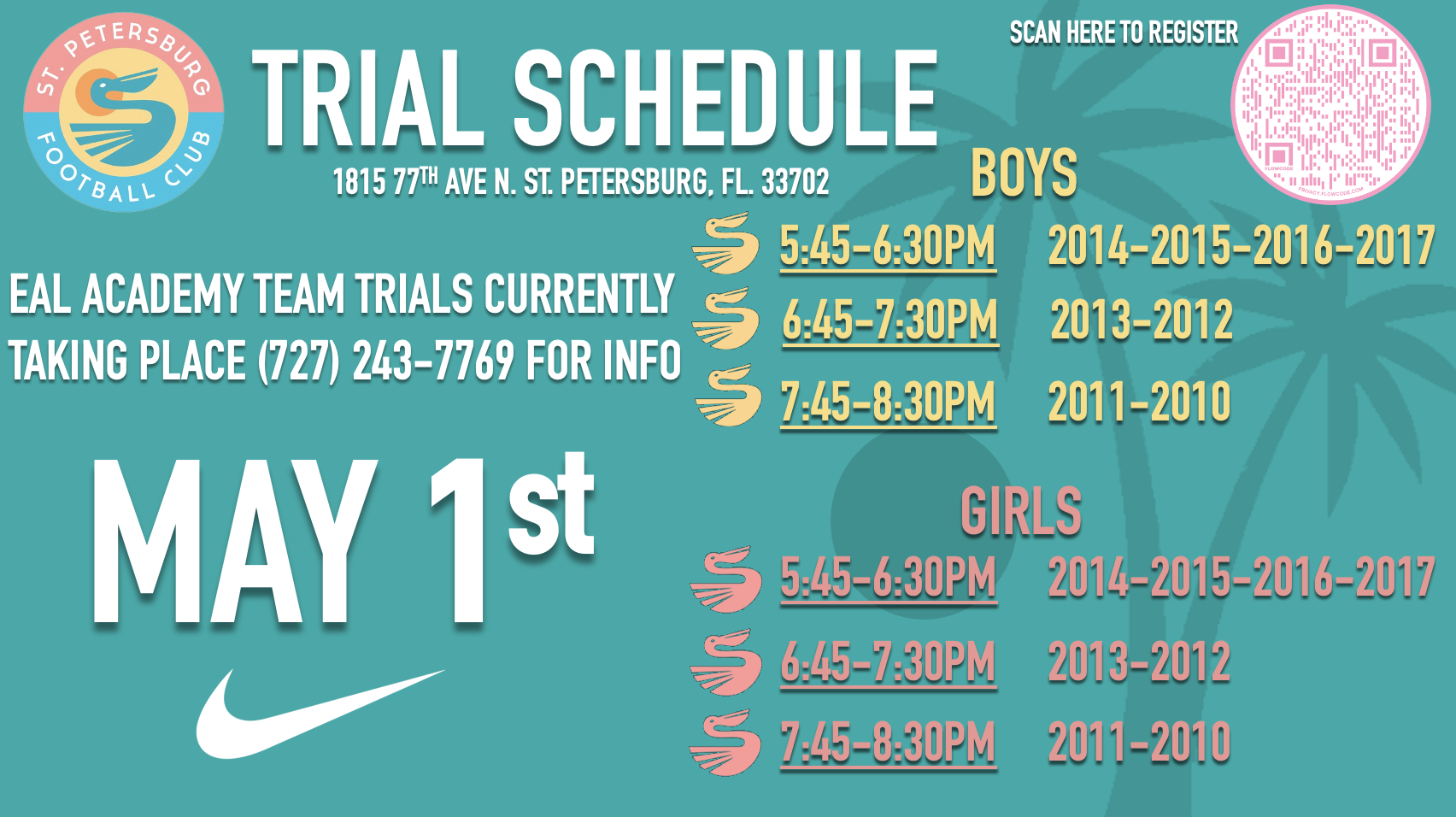 Girls & Boys Competitive Team Tryouts 2023