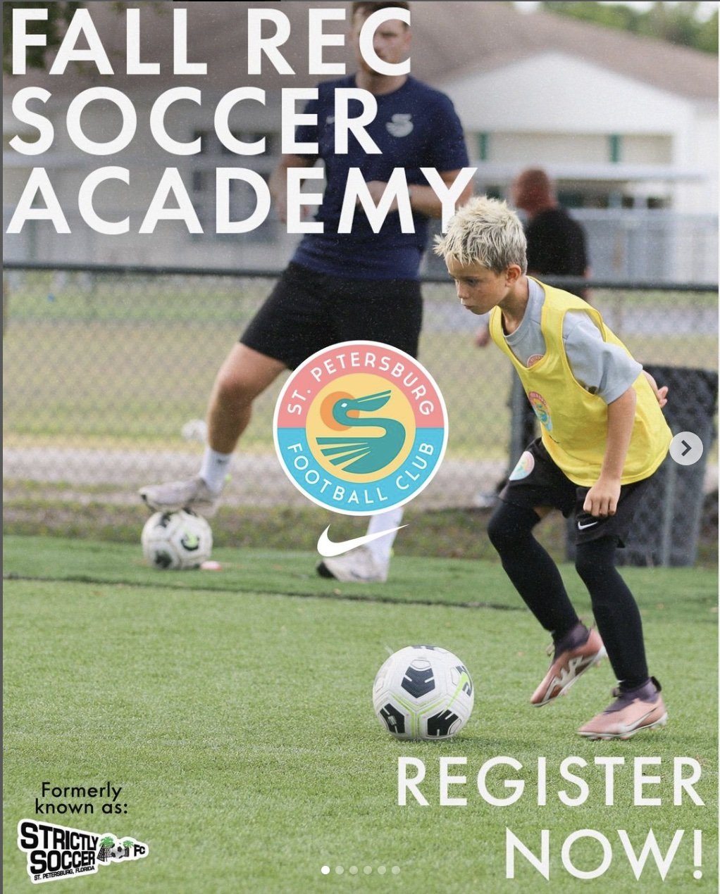 Fall Recreational Academy Registration Open