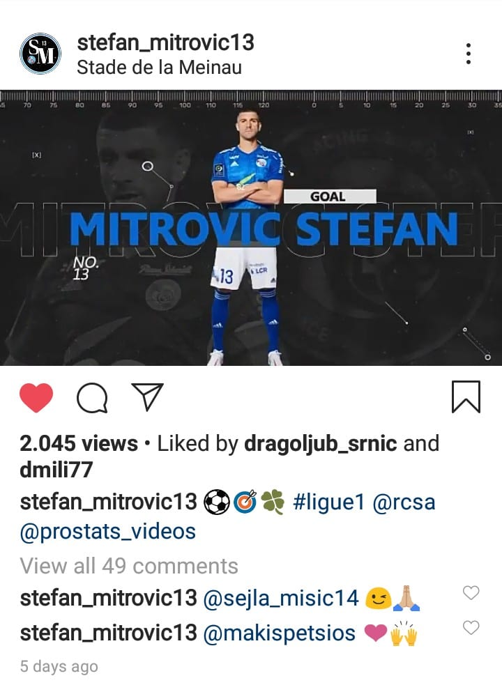 Stefan Mitrovic - RC Strasbourg, KAA Gent, etc.