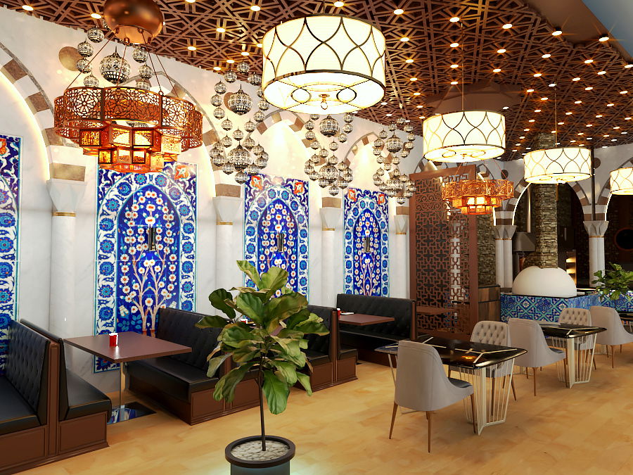  تصميم تنفيذ ديكورات مطاعم كافيهات تسليم مفتاح