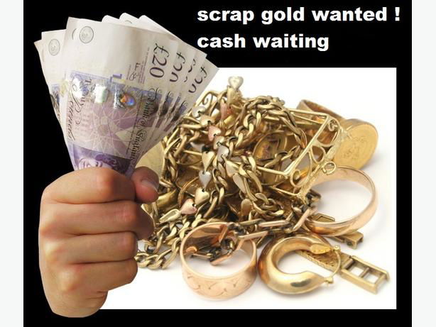 We buy scrap on sale gold