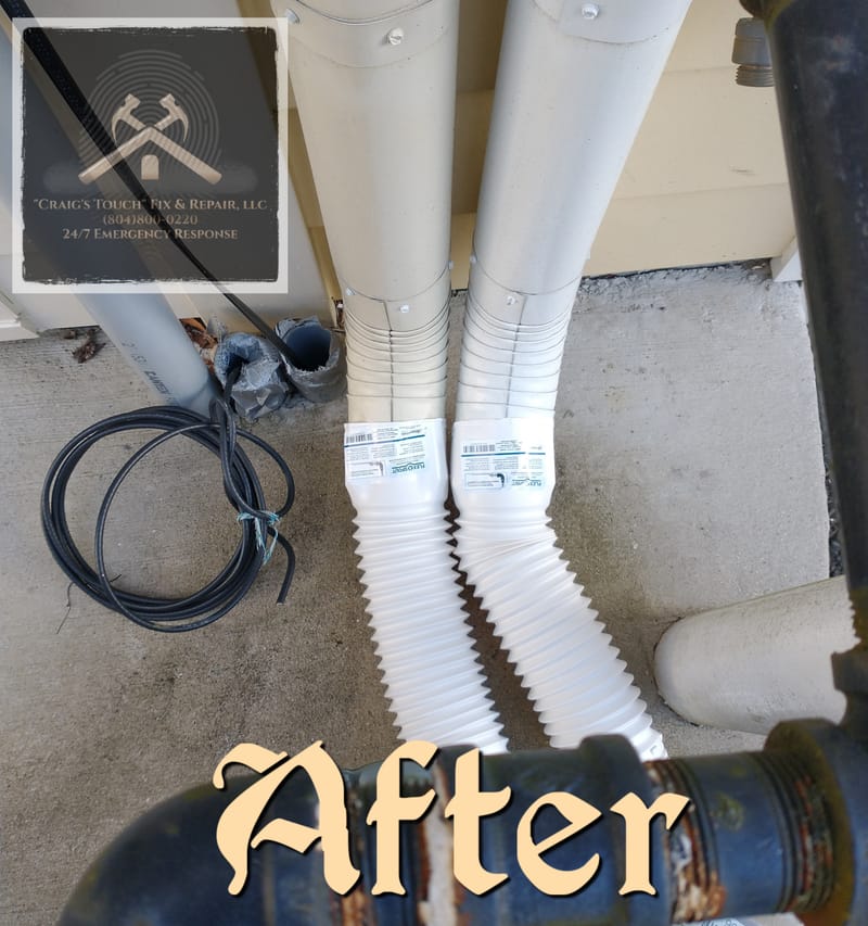 Drainage Extender Installation