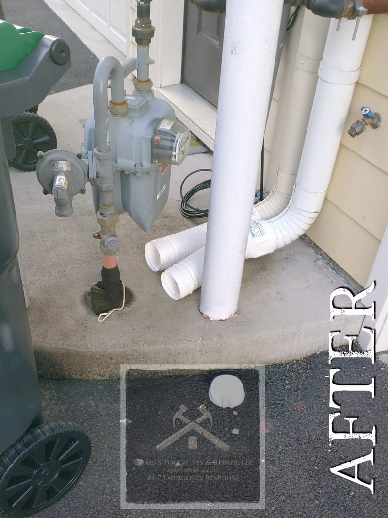 Drainage Extender Installation