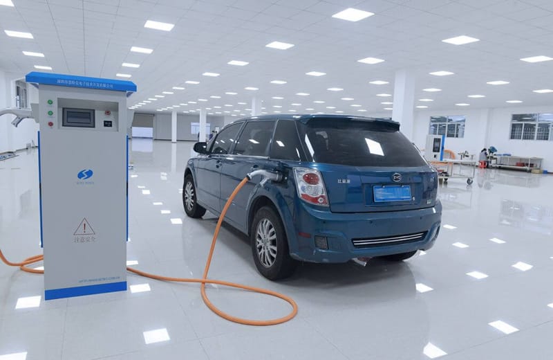 Solar Charging Station &  Dc Fast Ev Charger