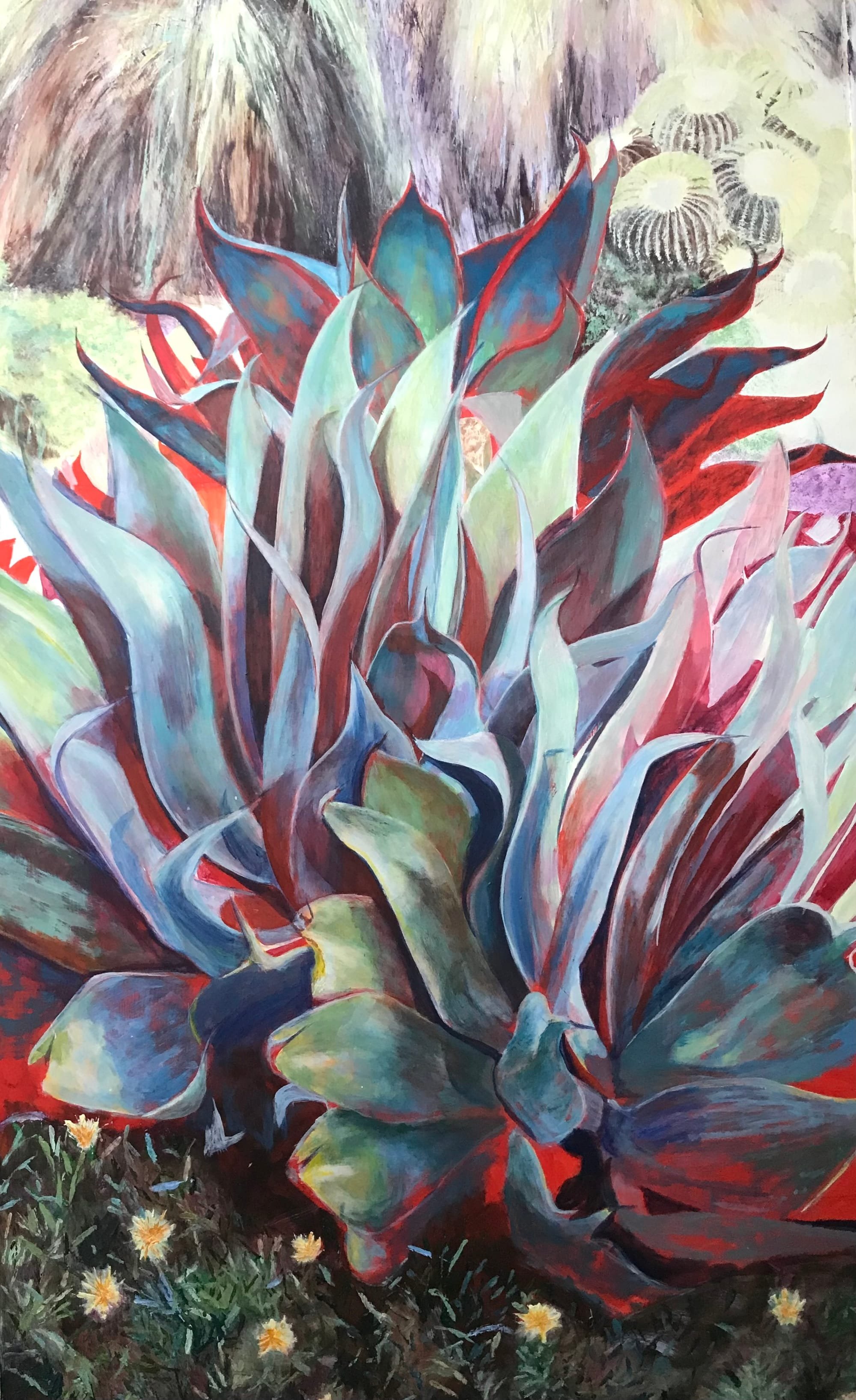 Padre Agave Afternoon 3.33 ft x 5 ft