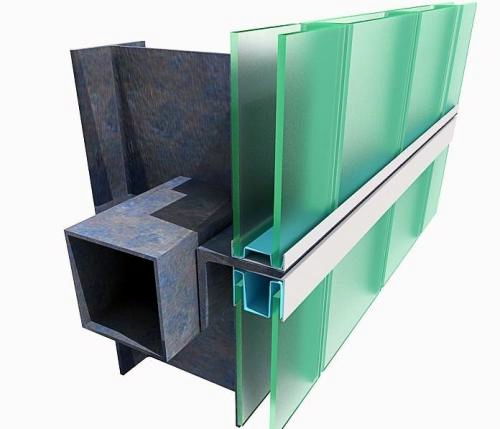 What is the U-shaped glass curtain wall and How to install and construct a U-shaped glass curtain wall？