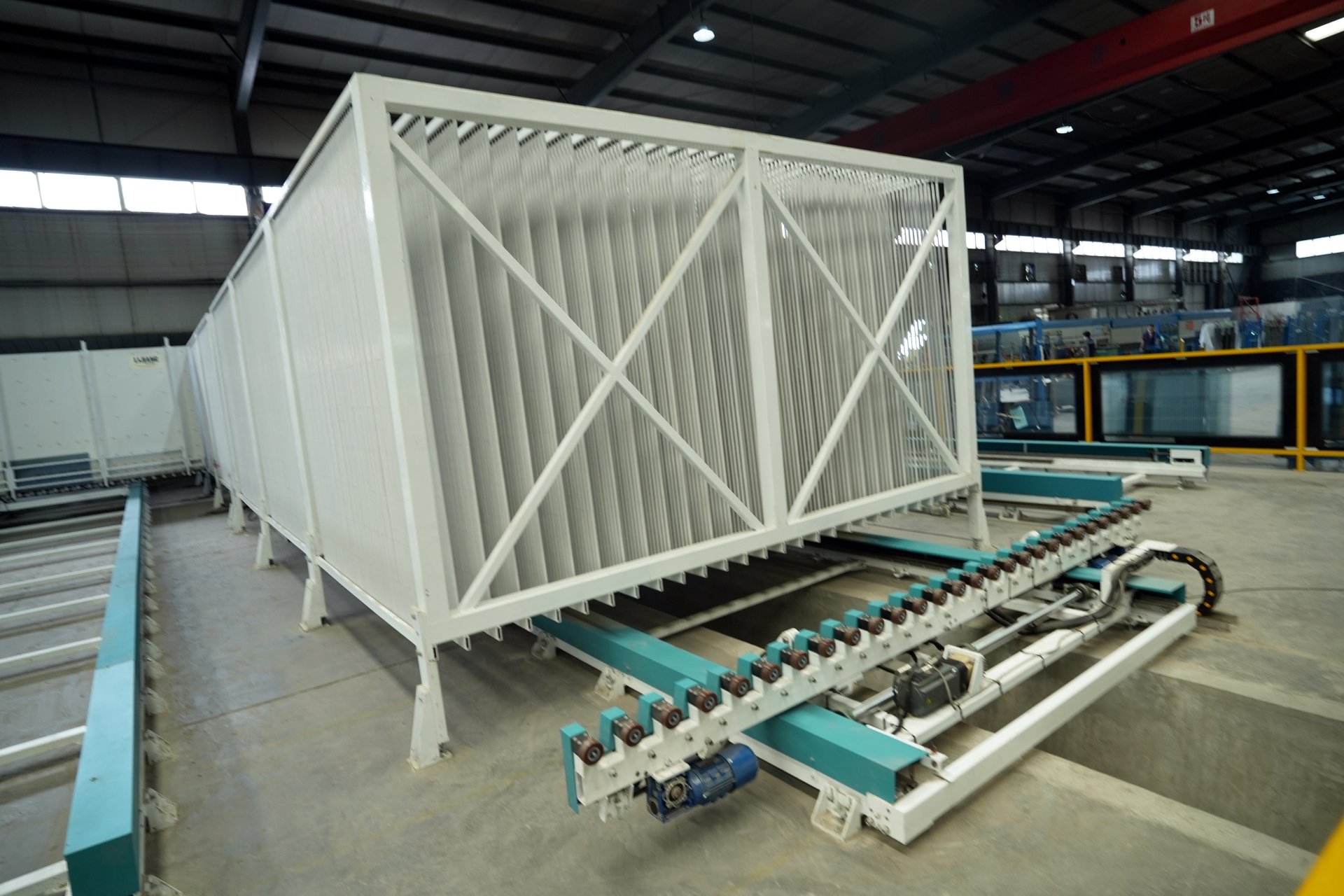 Fully Automatic Intelligent Insulating Glass Storage Sorting System 1