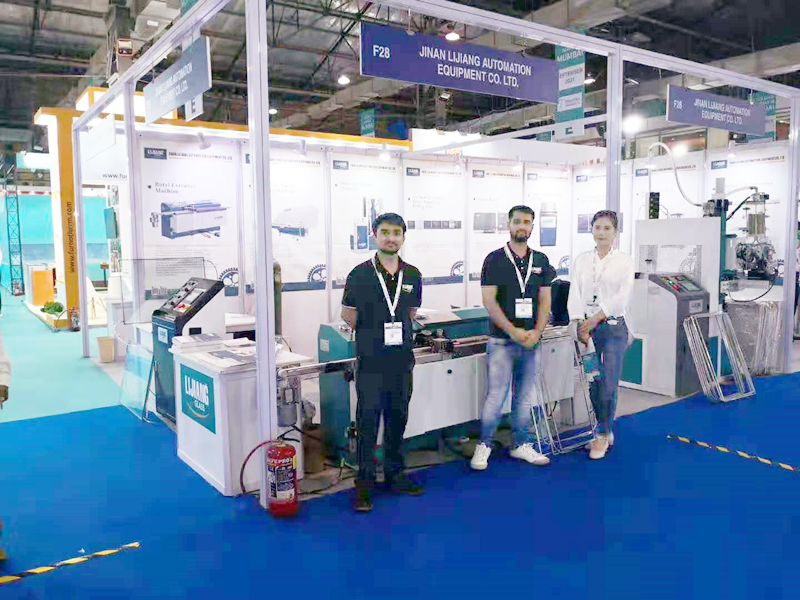 Year 2019 Summer: The Indian ZAK Glass Technology Expo in New Delhi India.