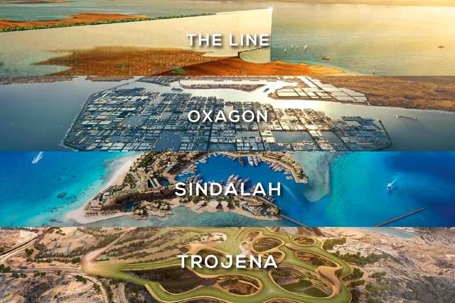 Do you believe it? Saudi Arabia “wants” to build a mirage -- The NEOM (Saudi New Future City).