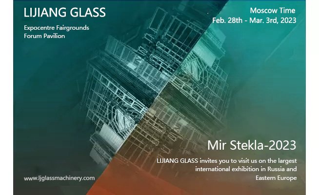 LIJIANG Glass will participate in the 23rd Russian MIR STEKLA Glass Exhibition