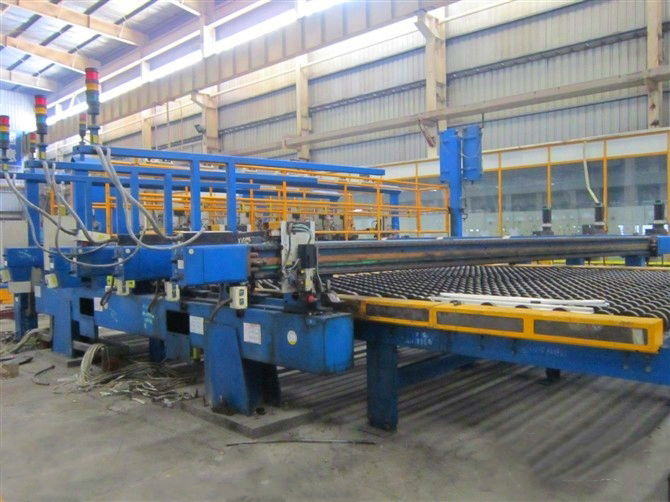 Coldend equipment of largetonnage ultraclear float glass line.
