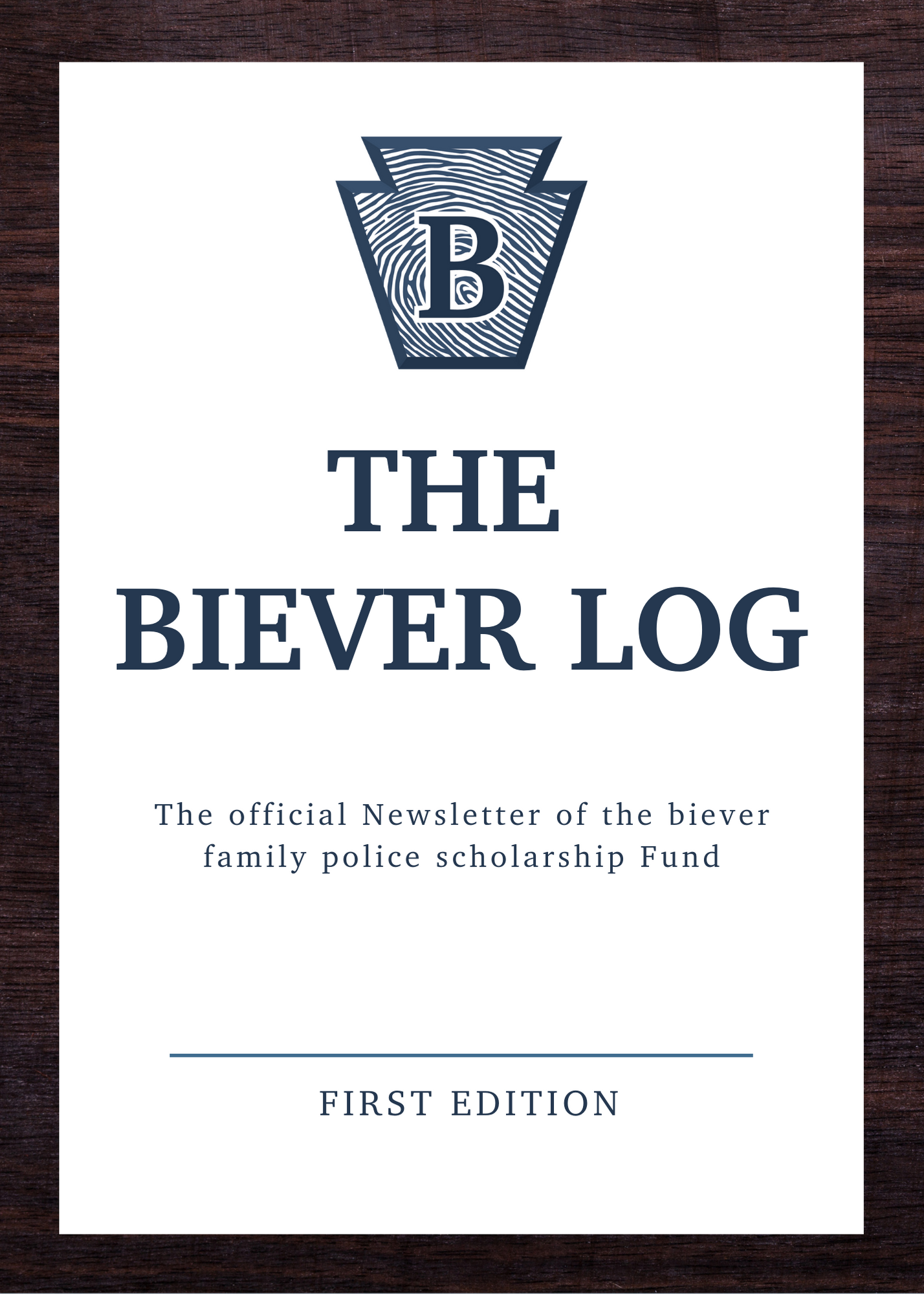 The Biever Log- Issue 1 APR 2021