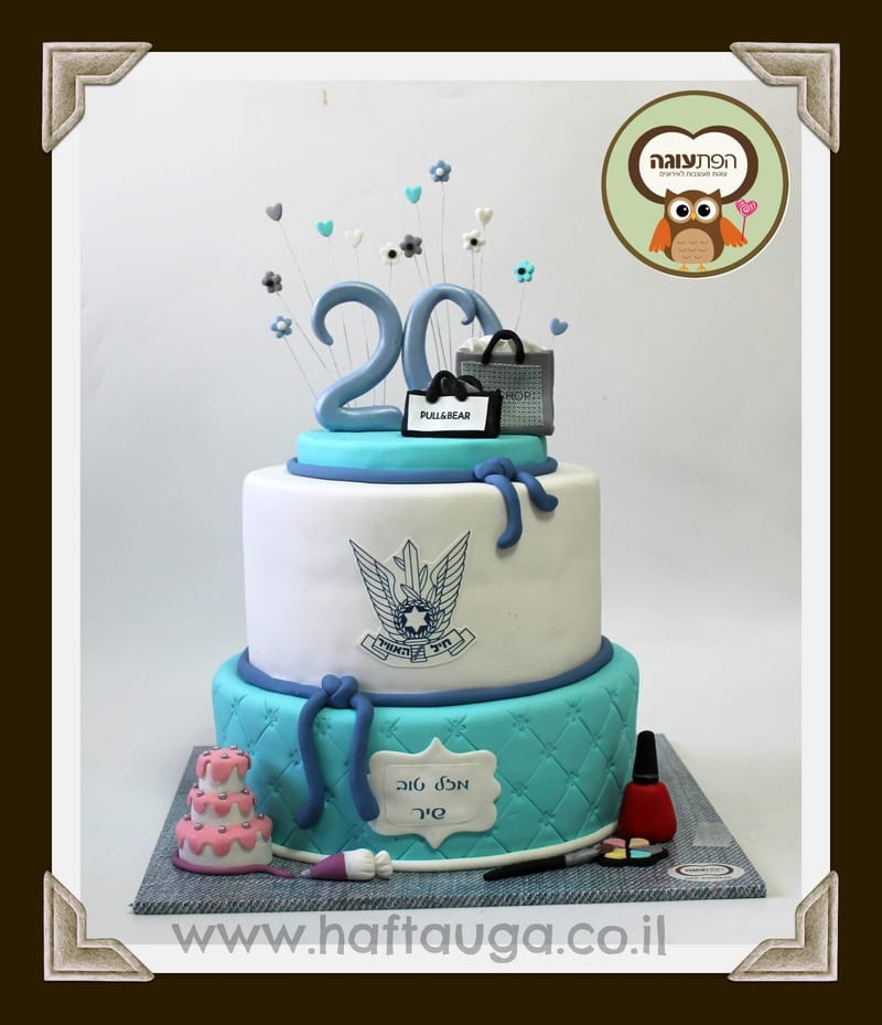 עוגה מעוצבת לחיילת