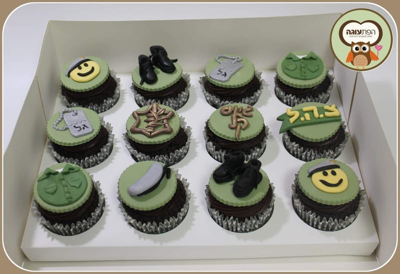 קאפקייקס מעוצבים בהזמנה אישית