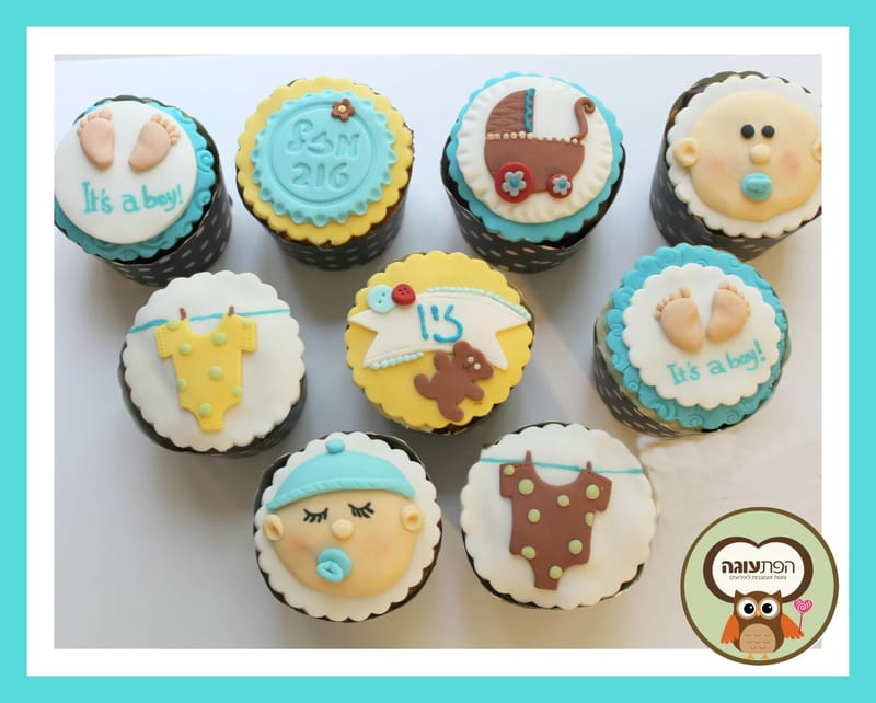 קאפקייקס מעוצבים בהזמנה אישית