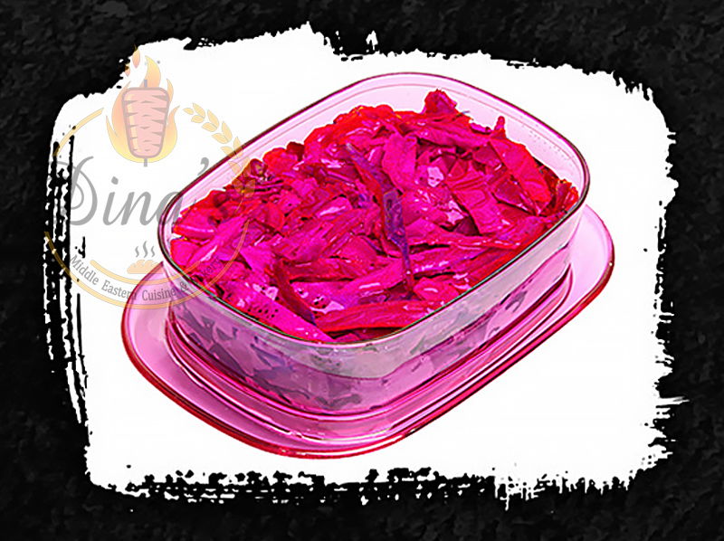 Red cabbage salad