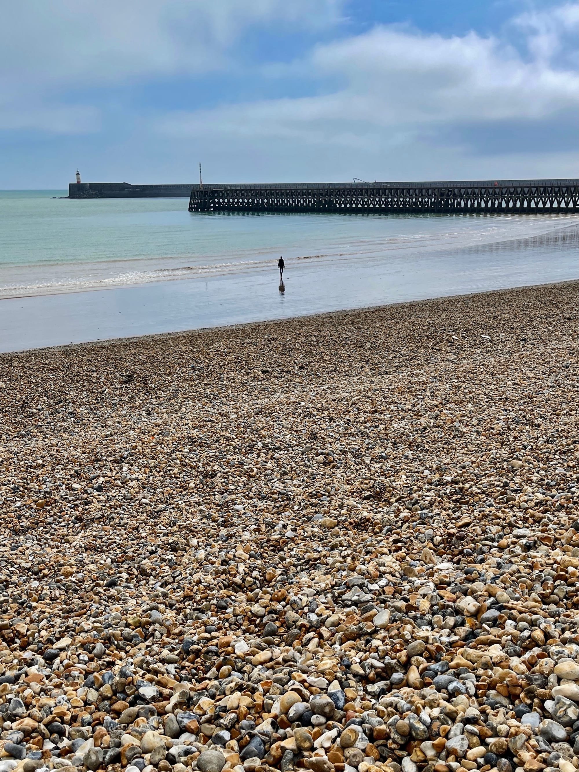Newhaven Beach. East Sussex