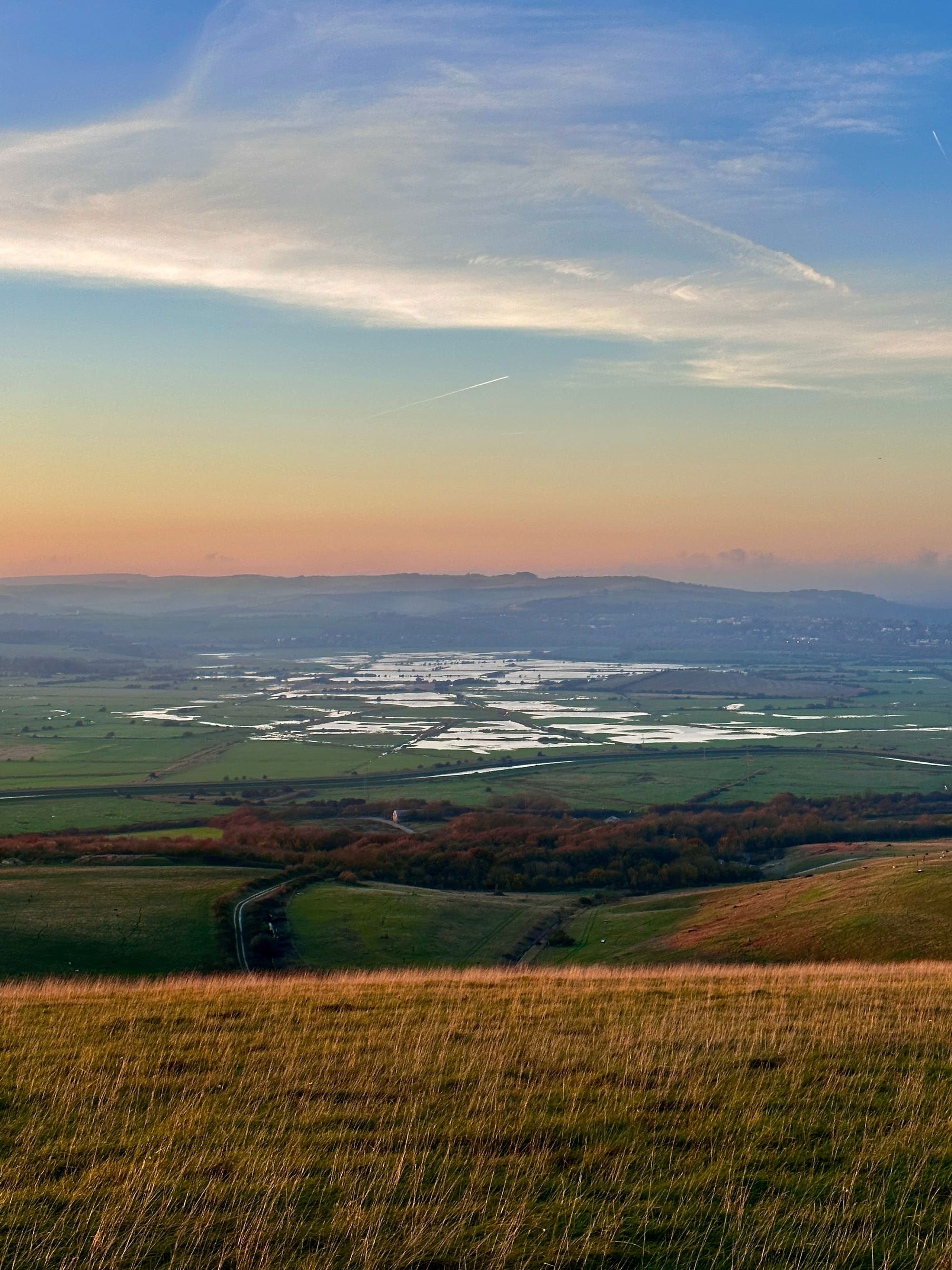 View towards Lewes